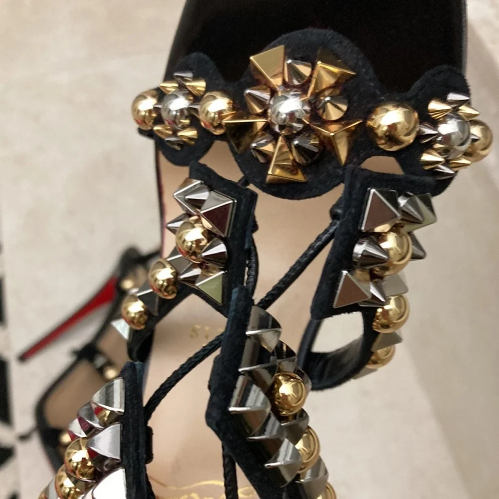 Rare Louboutin Kaleikita heels new - Picture 13 of 16
